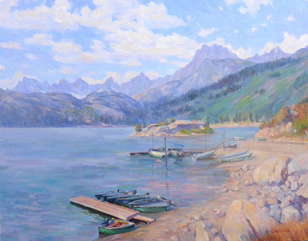 Lake Sabrina Scenery