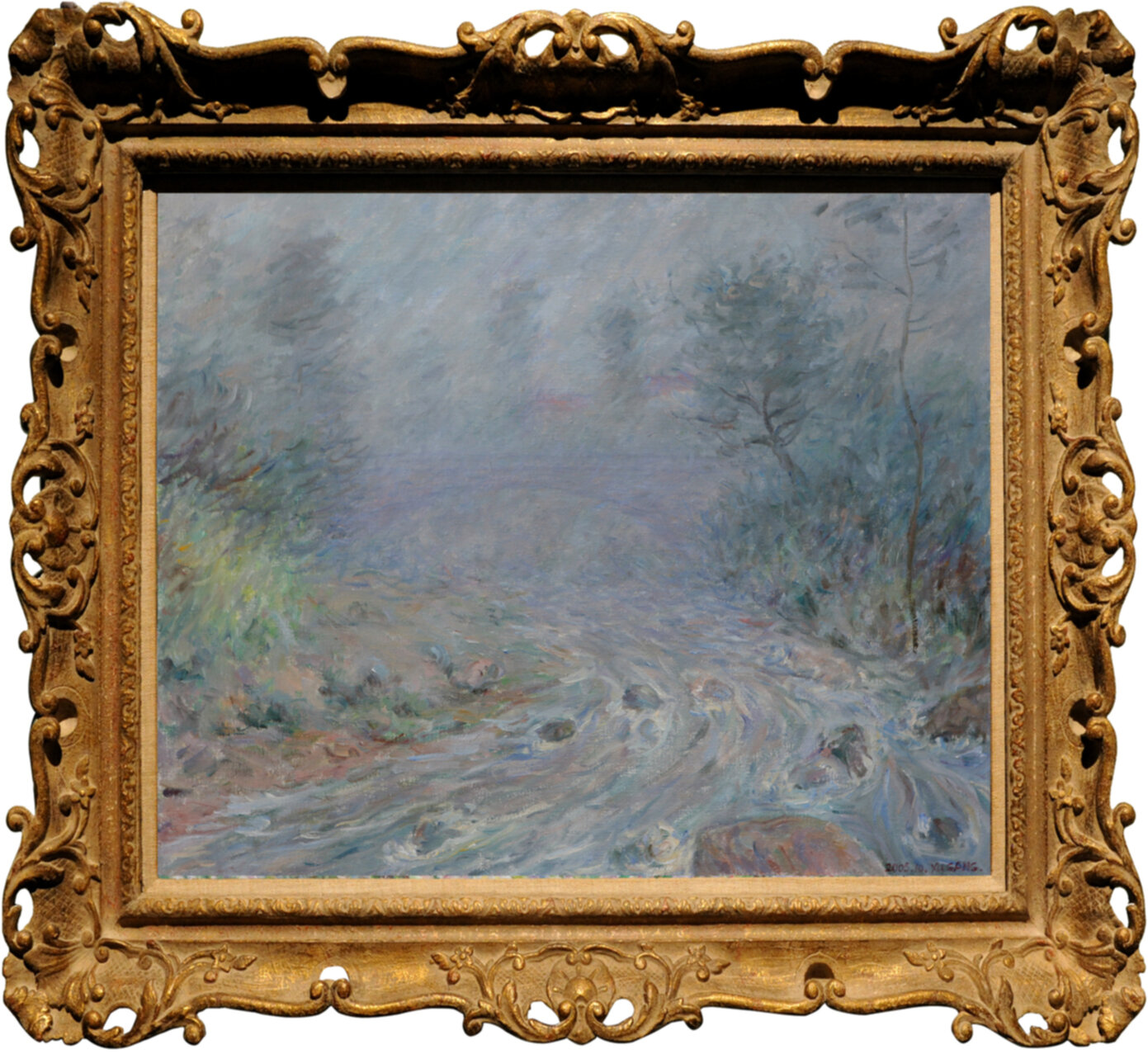 Mist over the River Bank