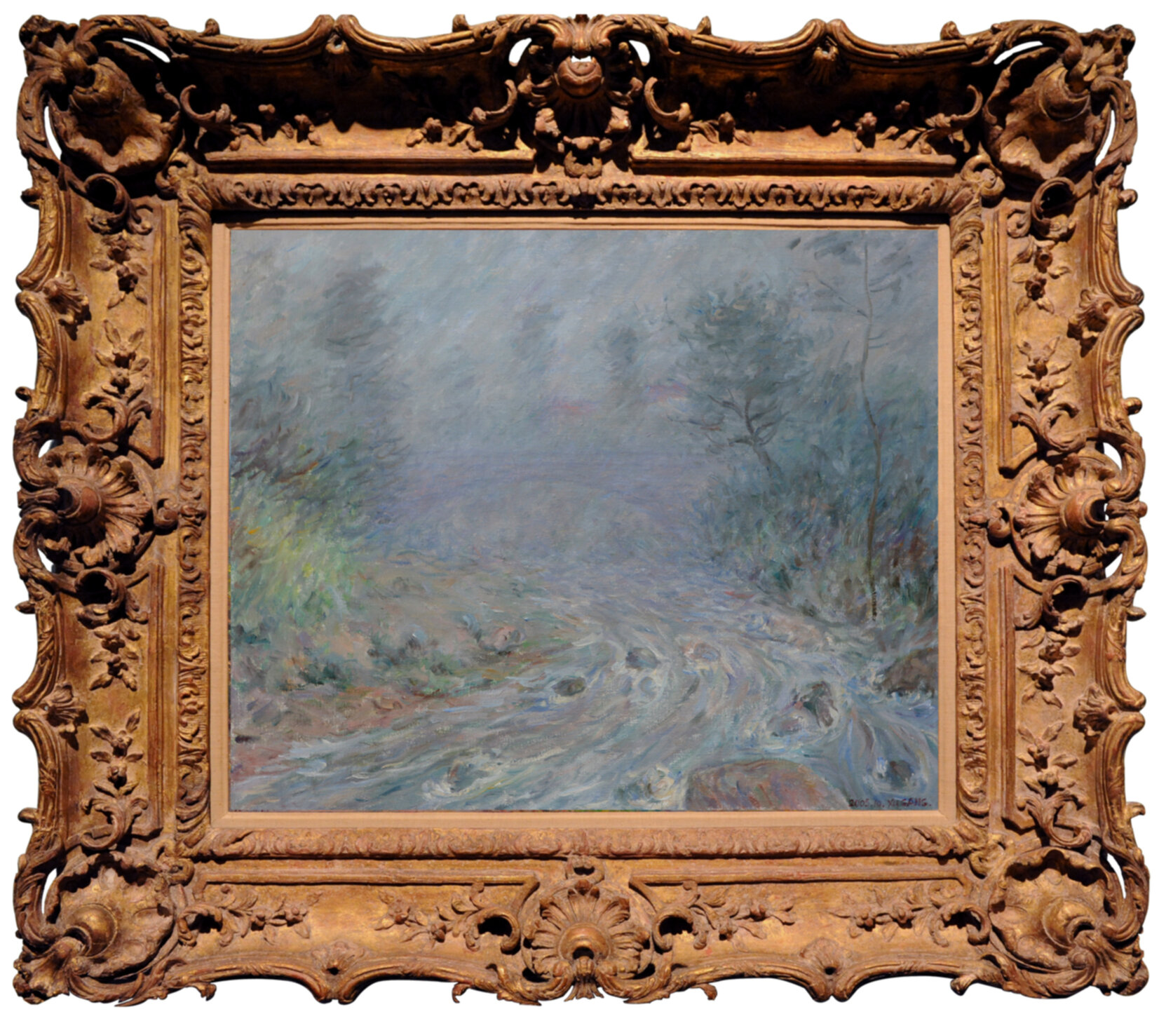 Mist over the River Bank