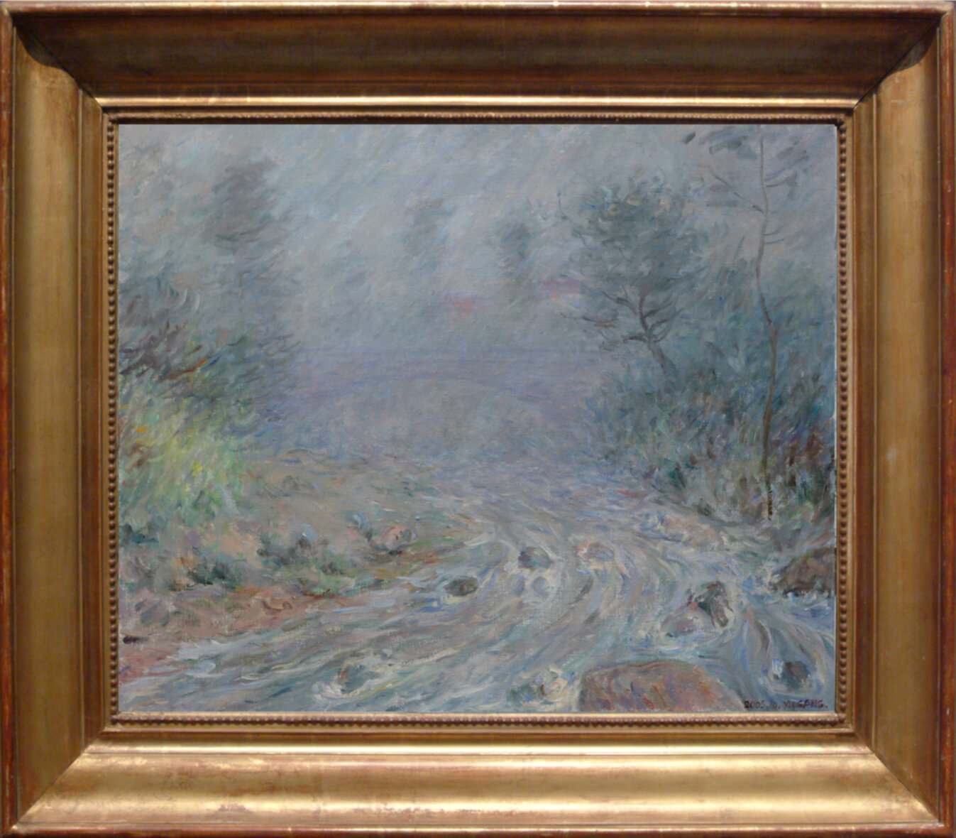 Mist over the River Bank