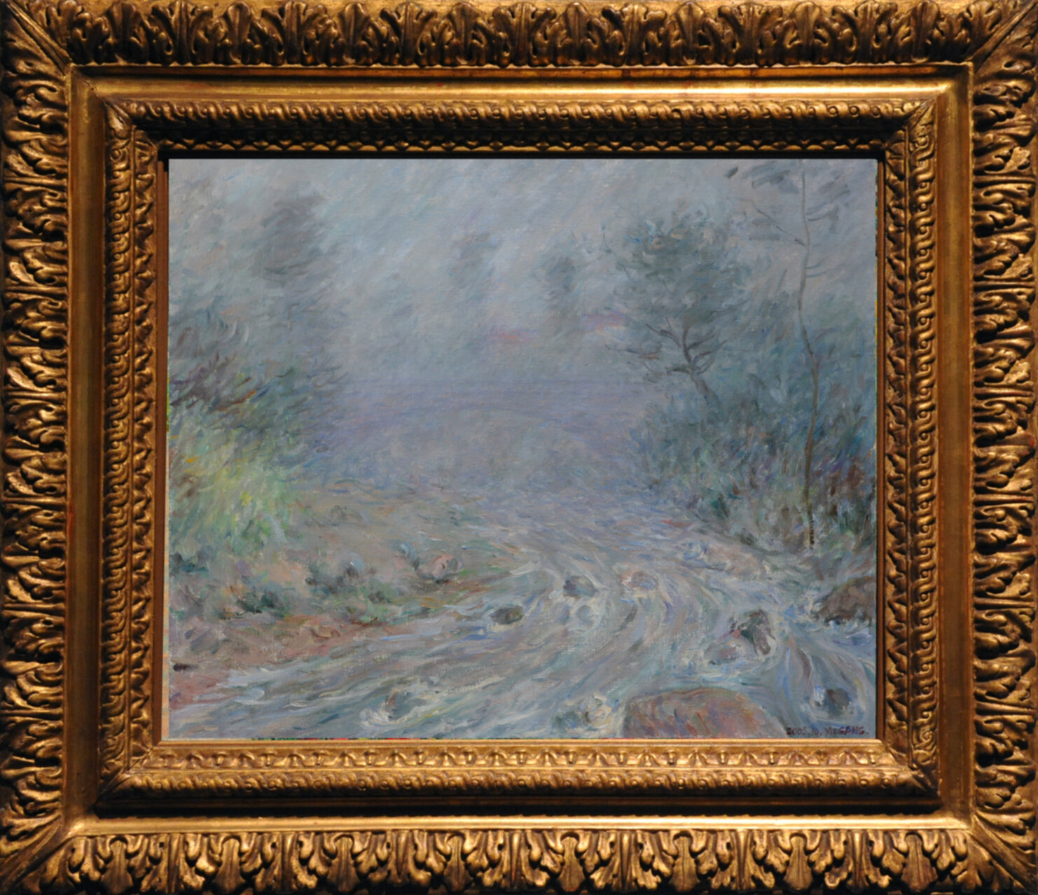 Mist over the River Bank