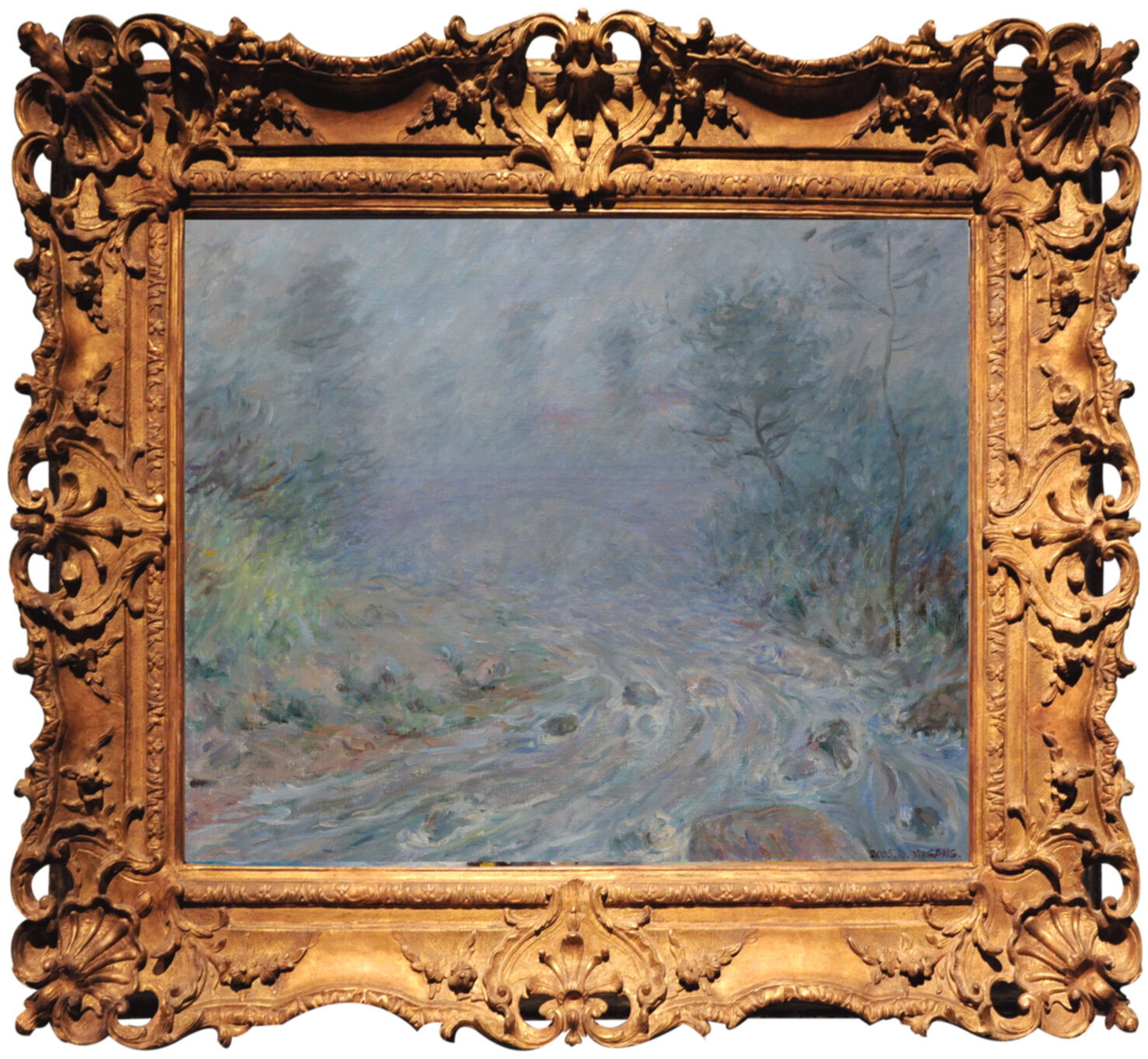 Mist over the River Bank