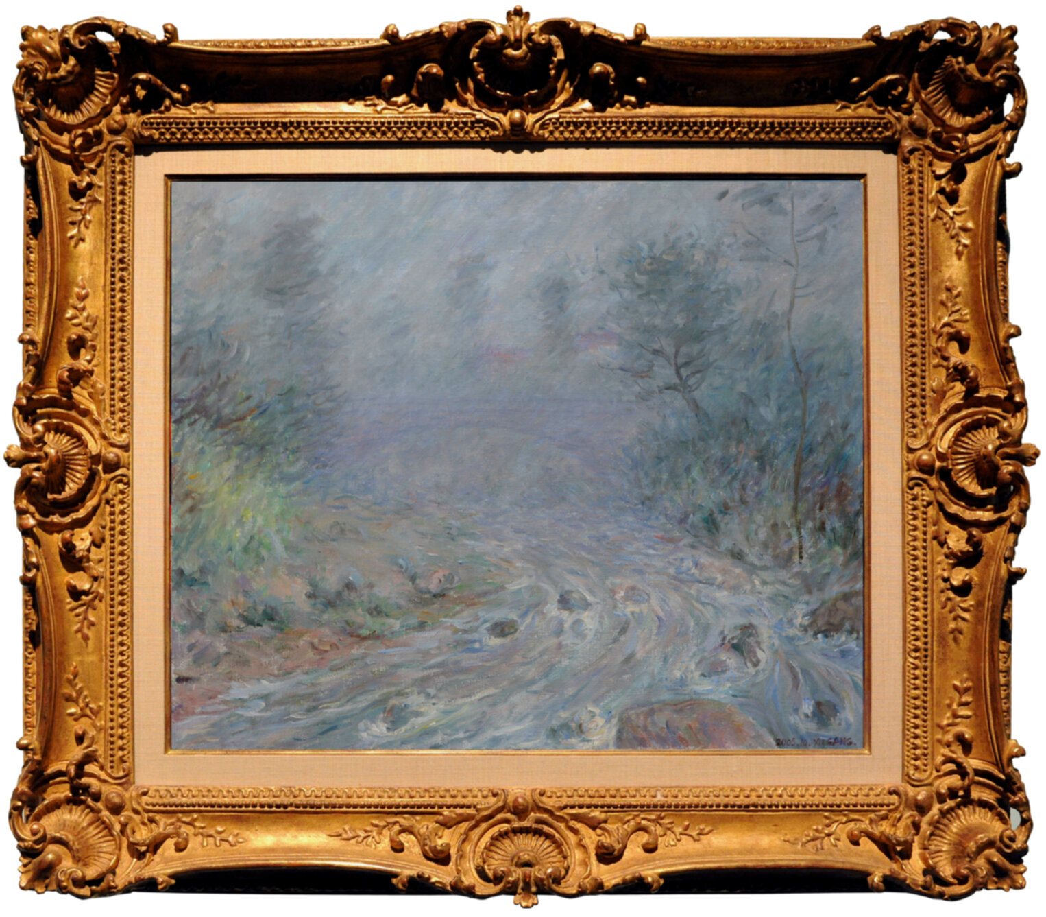 Mist over the River Bank