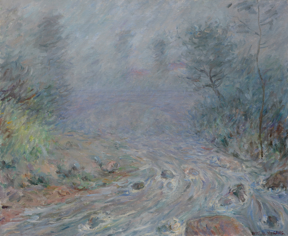 Mist over the River Bank